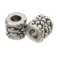 Perles intercalaires en alliage de zinc, DIY & noircir, couleur originale, 10x10x10mm, Trou:Environ 5mm, 100PC/lot, Vendu par lot
