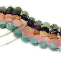 Mixed Gemstone Beads, Natural Stone, DIY & different materials for choice, more colors for choice, 15x20mm, Sold Per Approx 40 cm Strand