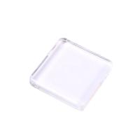 Crystal Cabochons, Square, DIY & different size for choice, Crystal Clear, Sold By PC