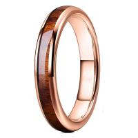 Stainless Steel Finger Ring, 304 Stainless Steel, plated, fashion jewelry & Unisex & different size for choice, rose gold color, Sold By PC