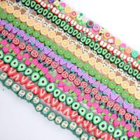 Polymer Ton Perlen , ObstFrucht, DIY & verschiedene Stile für Wahl, keine, 10mm, 30PCs/Tasche, verkauft von Tasche