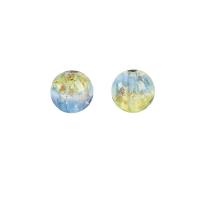 Perles de Murano sable d'or, chalumeau, Rond, DIY, plus de couleurs à choisir, 12mm, Trou:Environ 2mm, Vendu par PC