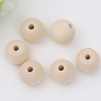 Hemu Beads Beads, Round, DIY & different size for choice, beige, Sold By PC