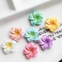Mobile Phone DIY Decoration, Resin, Flower, epoxy gel, more colors for choice, 23x23mm, Sold By PC