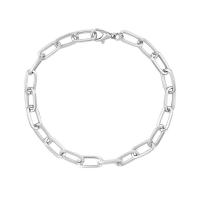 Zinc Alloy Bracelet Round plated fashion jewelry & for woman nickel lead & cadmium free Length 20 cm Sold By PC