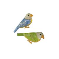 Enamel Brooch Zinc Alloy Bird gold color plated for woman nickel lead & cadmium free Sold By Lot