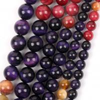 Tiger Eye Beads, du kan DIY, flerfarvede, Solgt Per Ca. 37-39 cm Strand