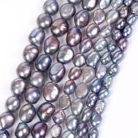Perlas cultivadas de agua dulce Abalorio, Bricolaje, Púrpura, Vendido para aproximado 38 cm Sarta