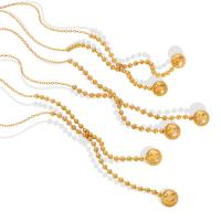 Titanstahl Halskette, mit Verlängerungskettchen von 5cm, für Frau, keine, 10mm, Länge:ca. 47 cm, verkauft von PC