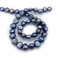 Knap ferskvandskulturperle Beads, Ferskvandsperle, Runde, poleret, du kan DIY & forskellig størrelse for valg, flere farver til valg, Solgt Per Ca. 14.96 inch Strand