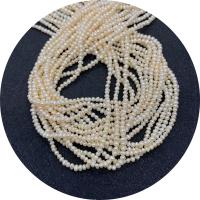 Knap ferskvandskulturperle Beads, Ferskvandsperle, Runde, poleret, du kan DIY, 2-3mm, Solgt Per Ca. 14.96 inch Strand