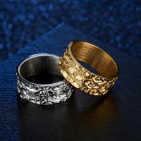 Палец кольцо из нержавеющей стали, Нержавеющая сталь 304, Другое покрытие, ювелирные изделия моды & полировка & Мужская & разный размер для выбора, Много цветов для выбора, продается PC