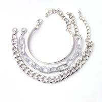 Zinc Alloy Bracelet Set Round plated & fashion jewelry & Unisex nickel lead & cadmium free Sold By Set