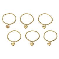 Brass Bracelet gold color plated for woman & enamel Length 6.4 Inch Sold By PC