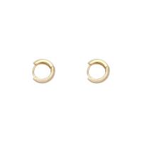 Zinc Alloy Huggie Hoop Earring fashion jewelry & for woman nickel lead & cadmium free 11mm Sold By Pair