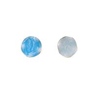 Zinc Alloy Stud Earring fashion jewelry & for woman & enamel nickel lead & cadmium free 20mm Sold By Pair