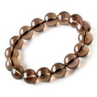 Ice Obsidian Bracelet Unisex & anti-fatigue brown Length Approx 19 cm Sold By PC