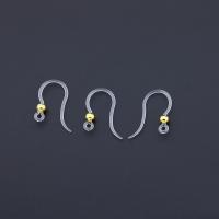 Resin Earring Hook, epoxy gel, fashion jewelry & DIY & Unisex, more colors for choice, 17x14.50x0.90mm, Sold By PC