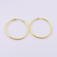 304 Stainless Steel Earring Clip plated fashion jewelry & DIY & Unisex Sold By PC