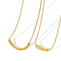 Titanstahl Halskette, mit Verlängerungskettchen von 1.97inch, Modeschmuck & verschiedene Stile für Wahl & für Frau, keine, 1mm,20mm,34mm, Länge:ca. 15.75 ZollInch, verkauft von PC
