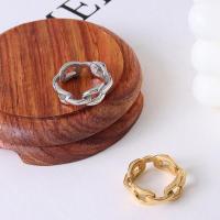 Partículas de acero anillo, Joyería & diverso tamaño para la opción & para mujer, más colores para la opción, 8mm, Vendido por UD