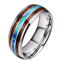 Vinger Ring in edelstaal, 304 roestvrij staal, plated, mode sieraden & gepolijst & uniseks & verschillende grootte voor keus, Verkocht door PC