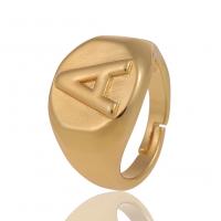 Brass δάχτυλο του δακτυλίου, Ορείχαλκος, χρώμα επίχρυσο, Ρυθμιζόμενο & για άνδρες και γυναίκες & περισσότερα μεγέθη για την επιλογή, 22mm, Sold Με PC