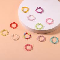 Resin Finger Ring, fashion jewelry & for woman, more colors for choice, 20x3mm, Sold By PC