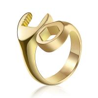 Палец кольцо из нержавеющей стали, Нержавеющая сталь 316, полированный, ювелирные изделия моды & Мужская & разный размер для выбора, Много цветов для выбора, продается PC
