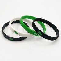 Bracelets en silicone, Rond, bijoux de mode & unisexe, plus de couleurs à choisir, 8x2mm, Longueur:19 cm, Vendu par PC