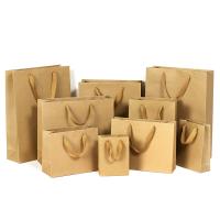 Gift Wrap Bags, Kraft, different size for choice, yellow, Sold By PC
