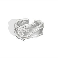 Sterling Silber Schmuck Fingerring, 925er Sterling Silber, plattiert, Einstellbar & für Frau, keine, 12.70mm, verkauft von PC