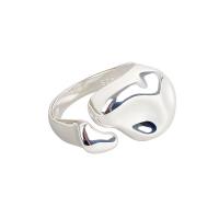 Cеребряное кольцо, 925 пробы, Другое покрытие, Регулируемый & Женский, Много цветов для выбора, 14.90mm, размер:14, продается PC