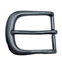 En alliage de zinc boucle clip, noire, 40x46mm, Vendu par PC