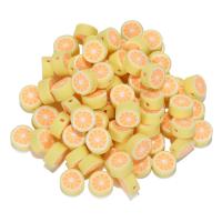 Polymer Clay Beads, stoving varnish, DIY & different styles for choice, more colors for choice, 7-10mm, 100PCs/Bag, Sold By Bag