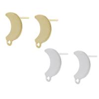 304 Stainless Steel Earring Drop Component, Galvanic plating, fashion jewelry & DIY & Unisex, more colors for choice, 15x12x9mm, Sold By PC