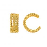 Trendy ear cuffs, Messing, gold plated, meer maten voor de keuze & voor vrouw, 14mm, Verkocht door pair