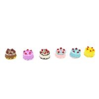 Mobile Phone DIY Decoration, Resin, Cake, epoxy gel, more colors for choice, 17x10mm, Sold By PC