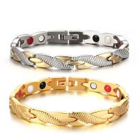 Bijoux bracelet en acier inoxydable, Acier inoxydable 304, bijoux de mode & unisexe, plus de couleurs à choisir, 7mm, Longueur:Environ 7.48 pouce, Vendu par PC