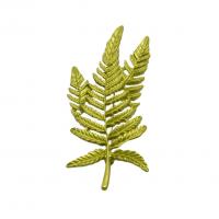 Zinc Alloy Brooches Leaf stoving varnish fashion jewelry & Unisex nickel lead & cadmium free Sold By Lot