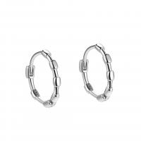 925er Sterling Silber Hebel Rückseiten Ohrring, plattiert, für Frau, keine, 10x12mm, verkauft von Paar