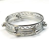 Iron Bangle fashion jewelry & Unisex nickel lead & cadmium free 17cm Sold By PC