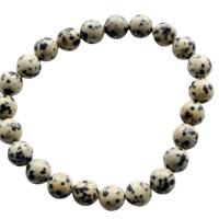 Dalmatian Bracelet, polished, Unisex, mixed colors, Length:Approx 21 cm, Sold By PC