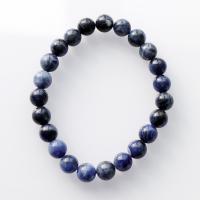 содалит браслет, полированный, Мужская, голубой, длина:Приблизительно 21 см, продается PC