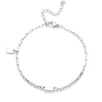 Colar de jóias de aço inoxidável, with 5cm extender chain, polido, joias de moda & unissex, cor original, comprimento 17 cm, vendido por PC