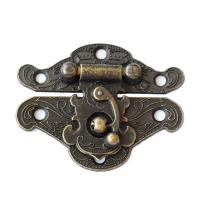 Brass Jewelry Box Hasp antique bronze color nickel lead & cadmium free Sold By PC
