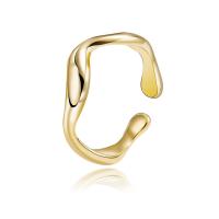 304 Stainless Steel Cuff Finger Ring plated adjustable & for woman Approx 2.6mm US Ring Sold By PC