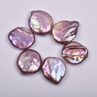 Naturalne perły słodkowodne perełki luźne, Perła naturalna słodkowodna, Barok, DIY & bez otworu, fioletowy, 19-21mm, sprzedane przez PC
