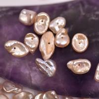Naturales agua dulce perlas sueltas, Perlas cultivadas de agua dulce, Barroco, Bricolaje, rosa púrpura, 5-7mm, Vendido por UD