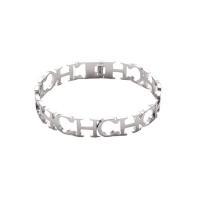 304 Stainless Steel Bangle, for woman, more colors for choice, 60x11x2mm, Sold By PC